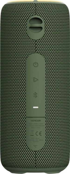 Altoparlant Bluetooth Sencor Sirius 2 Maxi, 30W, IPX7, jeshile ulliri