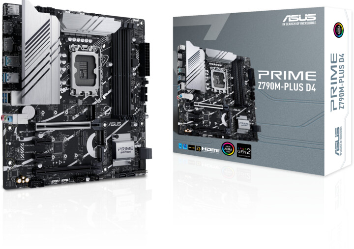 Pllakë amë ASUS PRIME Z790M-PLUS D4 (DDR4) - Intel Z790