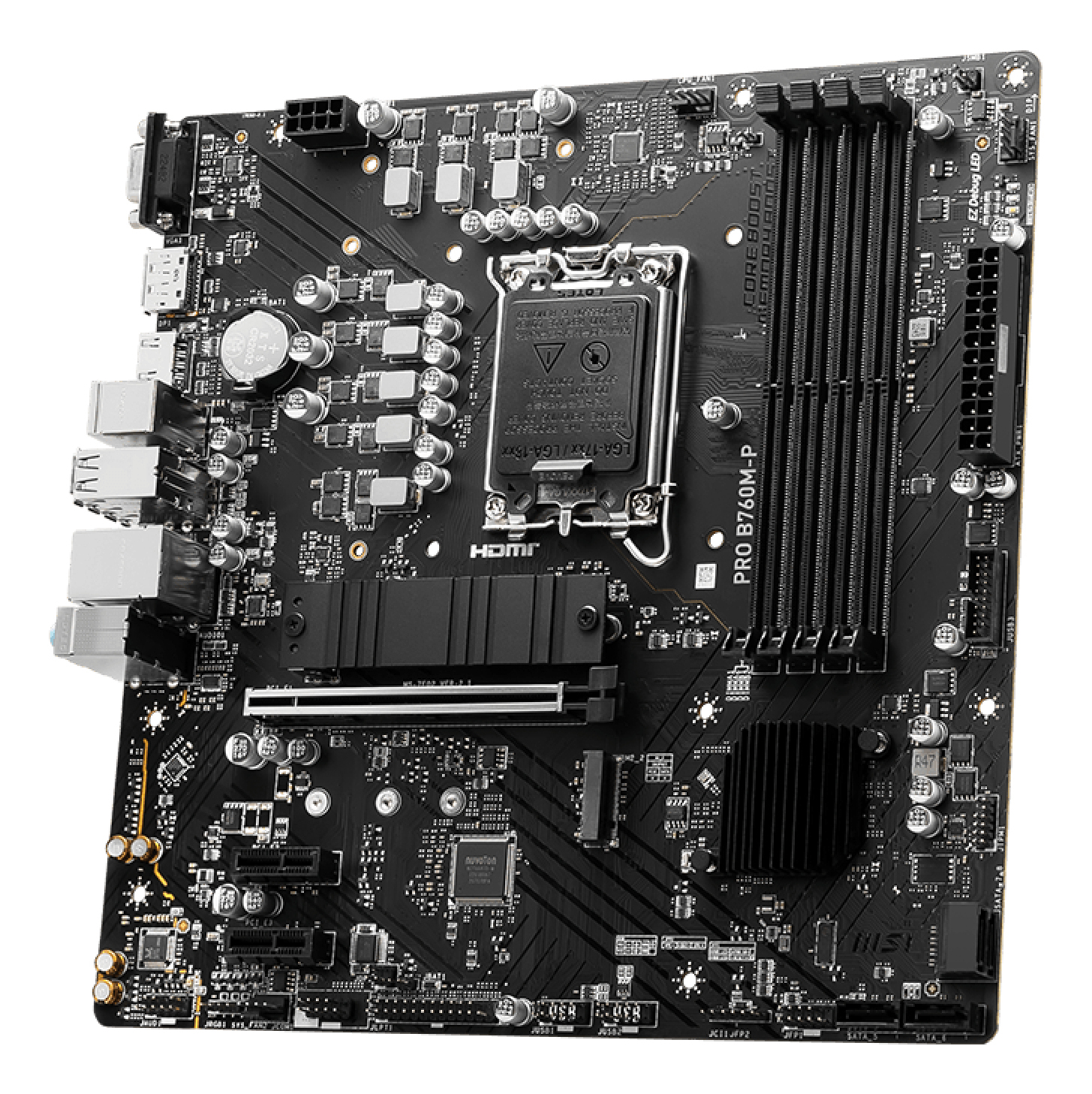 Pllakë amë MSI PRO B760M-P - DDR5, LGA1700, mATX