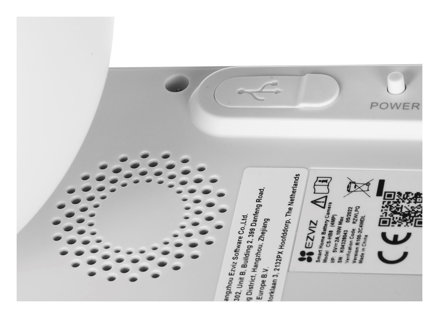 Kamerë IP Ezviz HB8 + Panel Diellor, 2K, Pan & Tilt