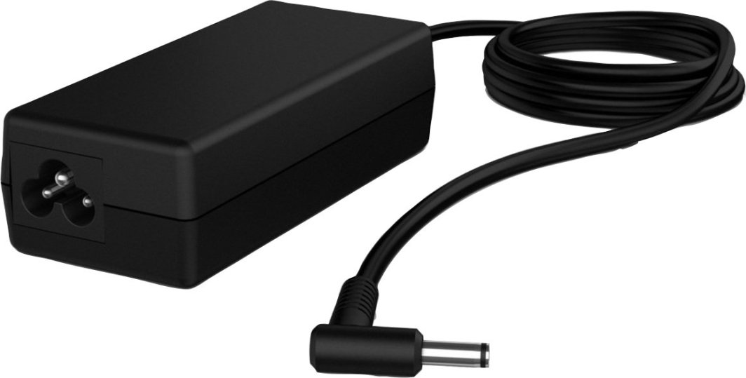 Adapter rryme HP 6XJ43AV, 65W Për Laptop I Zi