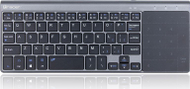 Tastierë wireless Tracer EXpert TRAKLA46934, touchpad i integruar, 2.4 GHz, e zezë