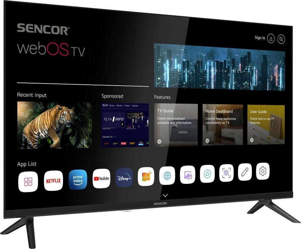 Televizor Sencor SLE 32S803B, 32", Smart TV, i zi