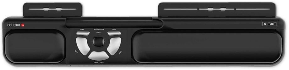 Maush ergonomik Contour X-Bar, me kabllo, i zi