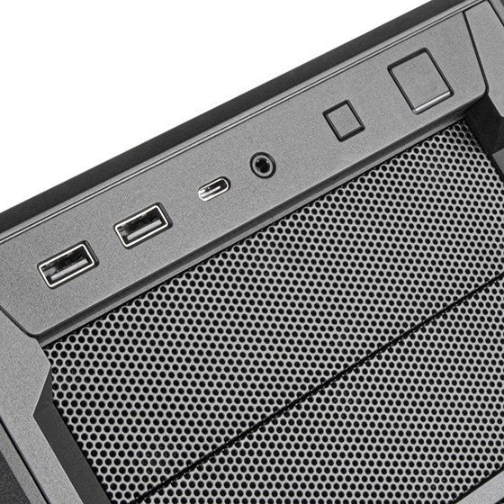 Kasë SilverStone Seta D1, Midi Tower