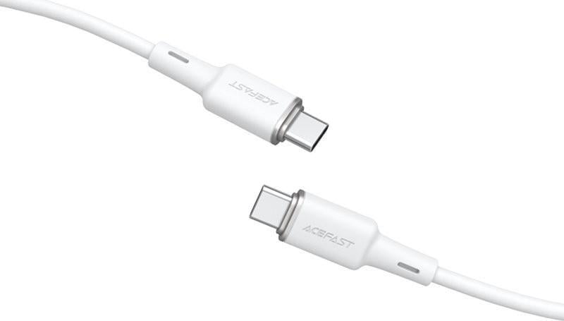 Kabllo USB Acefast USB C në USB C, 1.2m, 60W, e bardhë