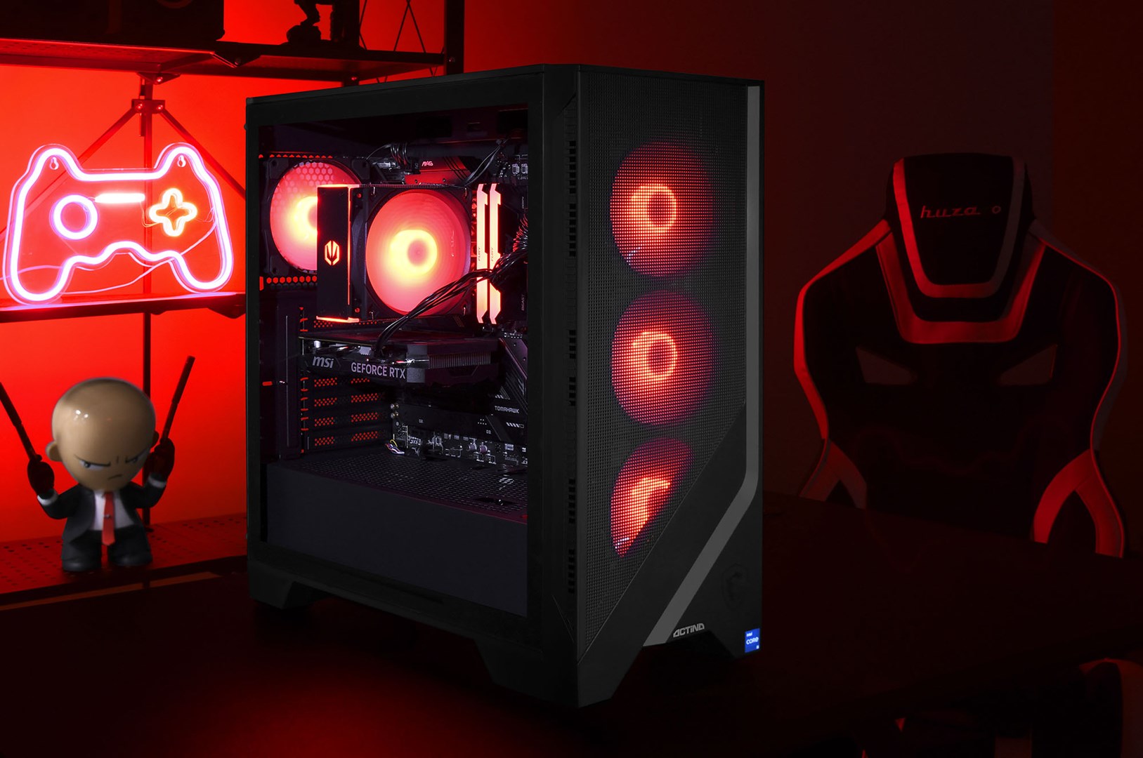 Kompjuter Actina PBM 7500F, 32GB/1TB, RTX4060Ti, i zi