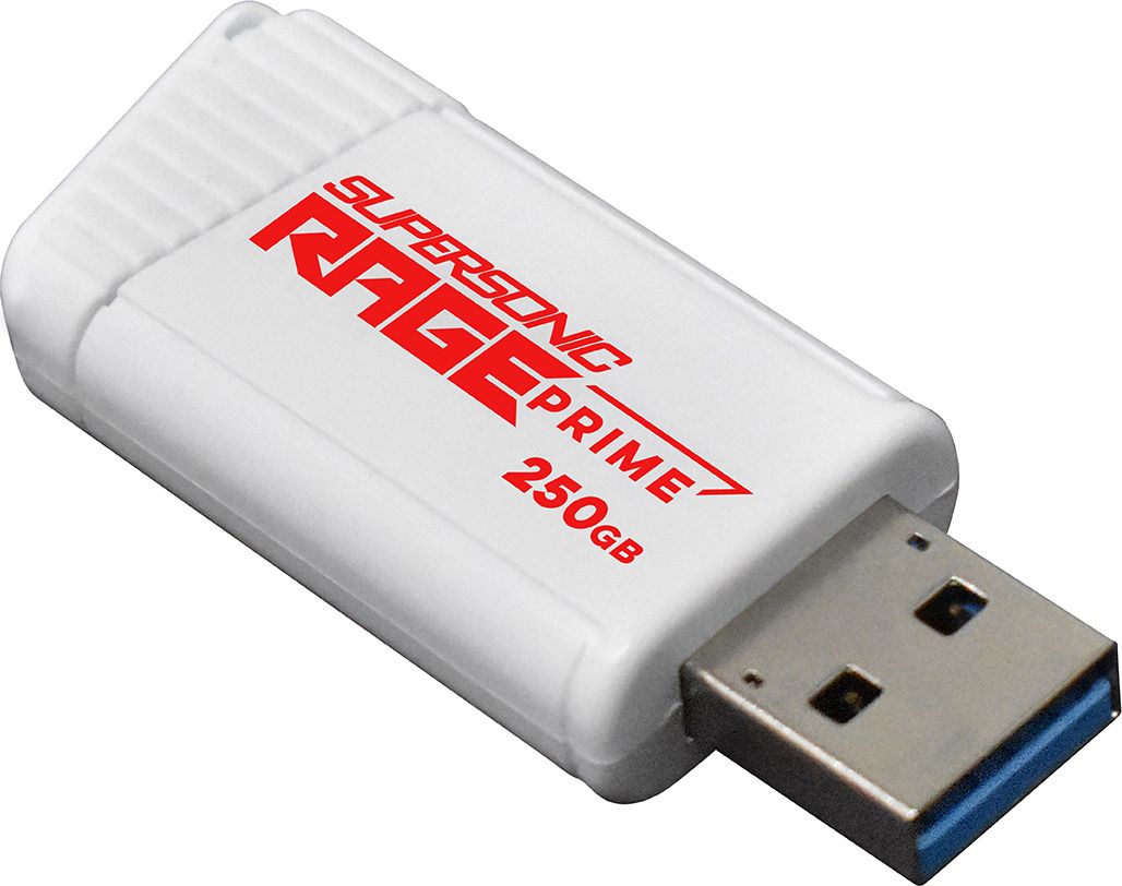 USB Patriot Supersonic Rage Prime, 250GB, USB 3.2 Gen 2, e zezë