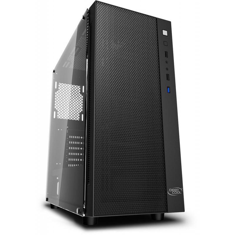 Kabinet kompjuteri DeepCool MATREXX 55 Mesh, Mid Tower, xham i temperuar, i zi