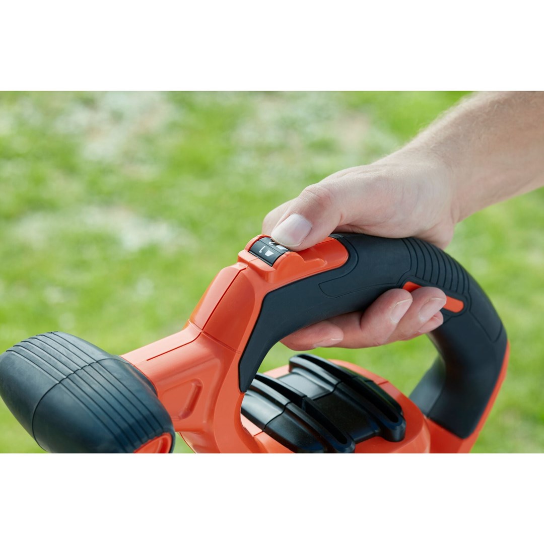 Fshesë kopshti Black&Decker BEBLV300, 3000W, thithëse dhe fryrëse, portokalli
