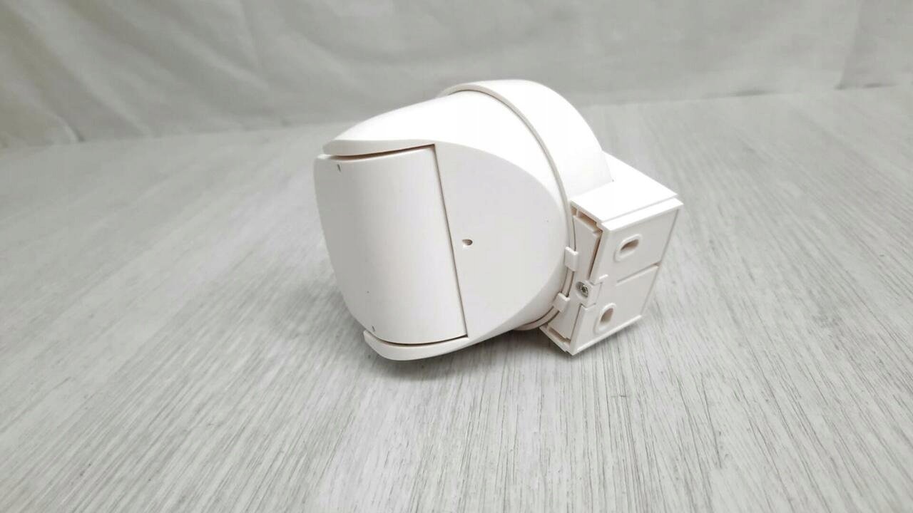 Detektor lëvizjeje i jashtëm Homematic IP HmIP-SMO-2, sensor PIR, sensor drite, i bardhë