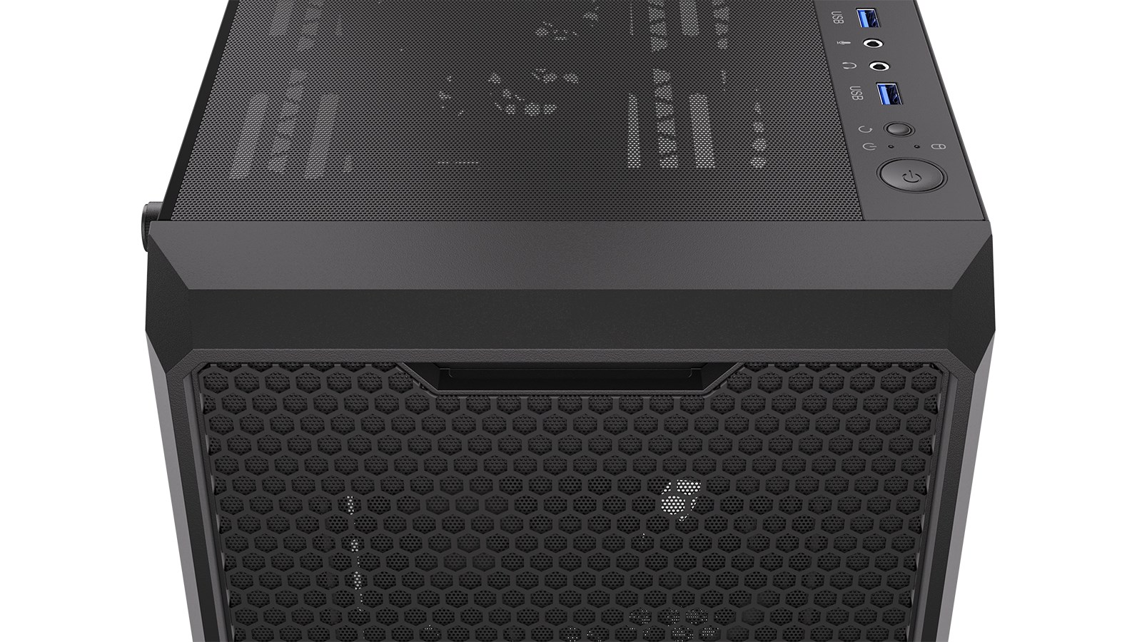 Kornizë kompjuteri Endorfy Regnum 400 Air, ATX E-ATX, xham i temperuar, e zezë
