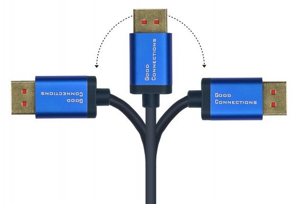 Kabllo DisplayPort Alcasa 4814-SF050B, 5m, blu