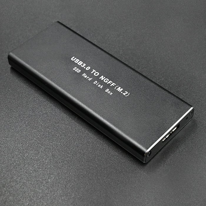 Kuti eksternale për SSD M.2 SATA QOLTEC 51854, NGFF, e zezë