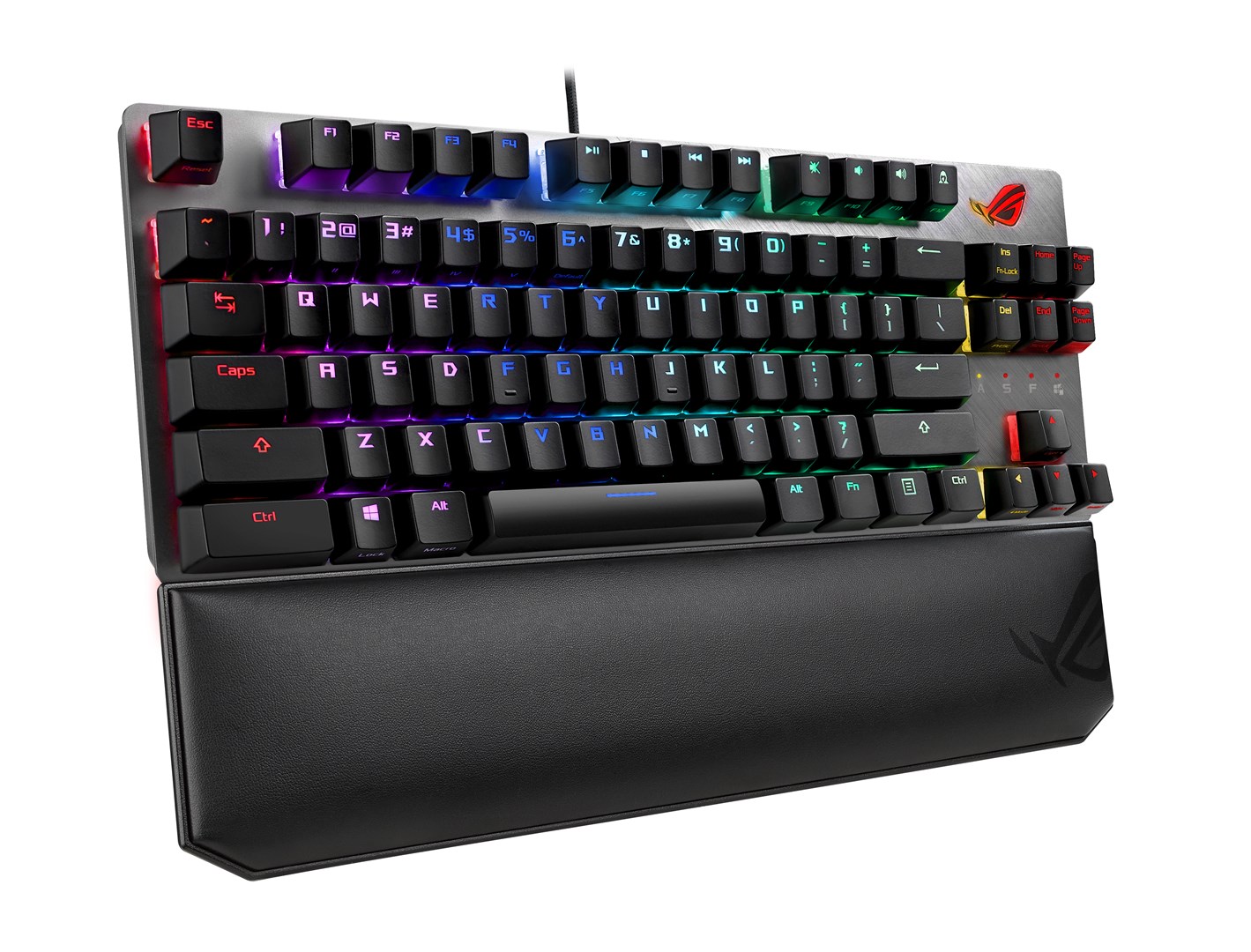 Tastierë Asus ROG Strix Scope NX TKL Deluxe, NX Brown, USB/Bluetooth, e zezë