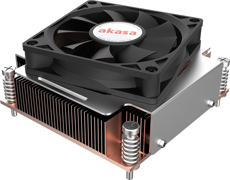 Ftohës CPU Akasa AK-CC7402BT01, 2U, LGA1700, bakri, PWM