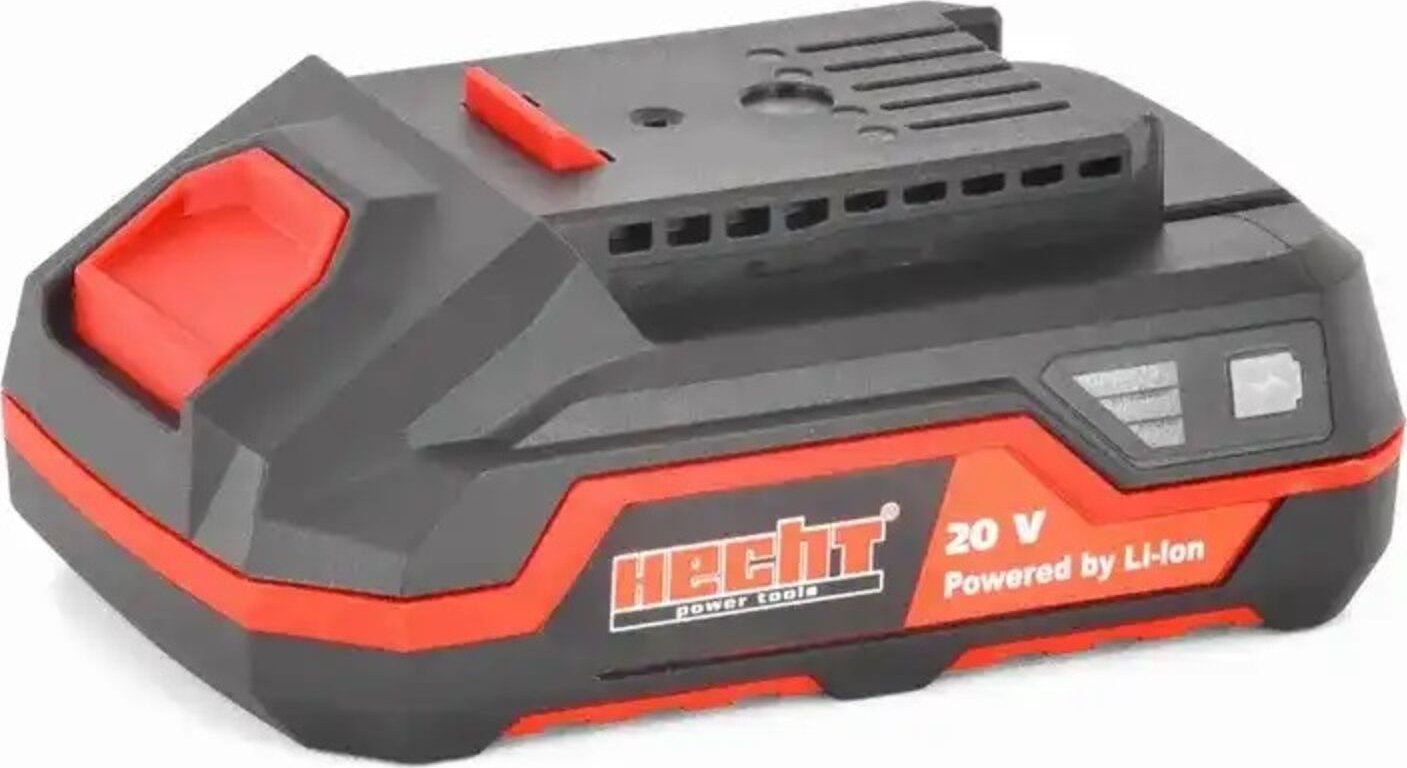Bateri rezervë Hecht 001277BX, 20V, 2Ah, e zezë