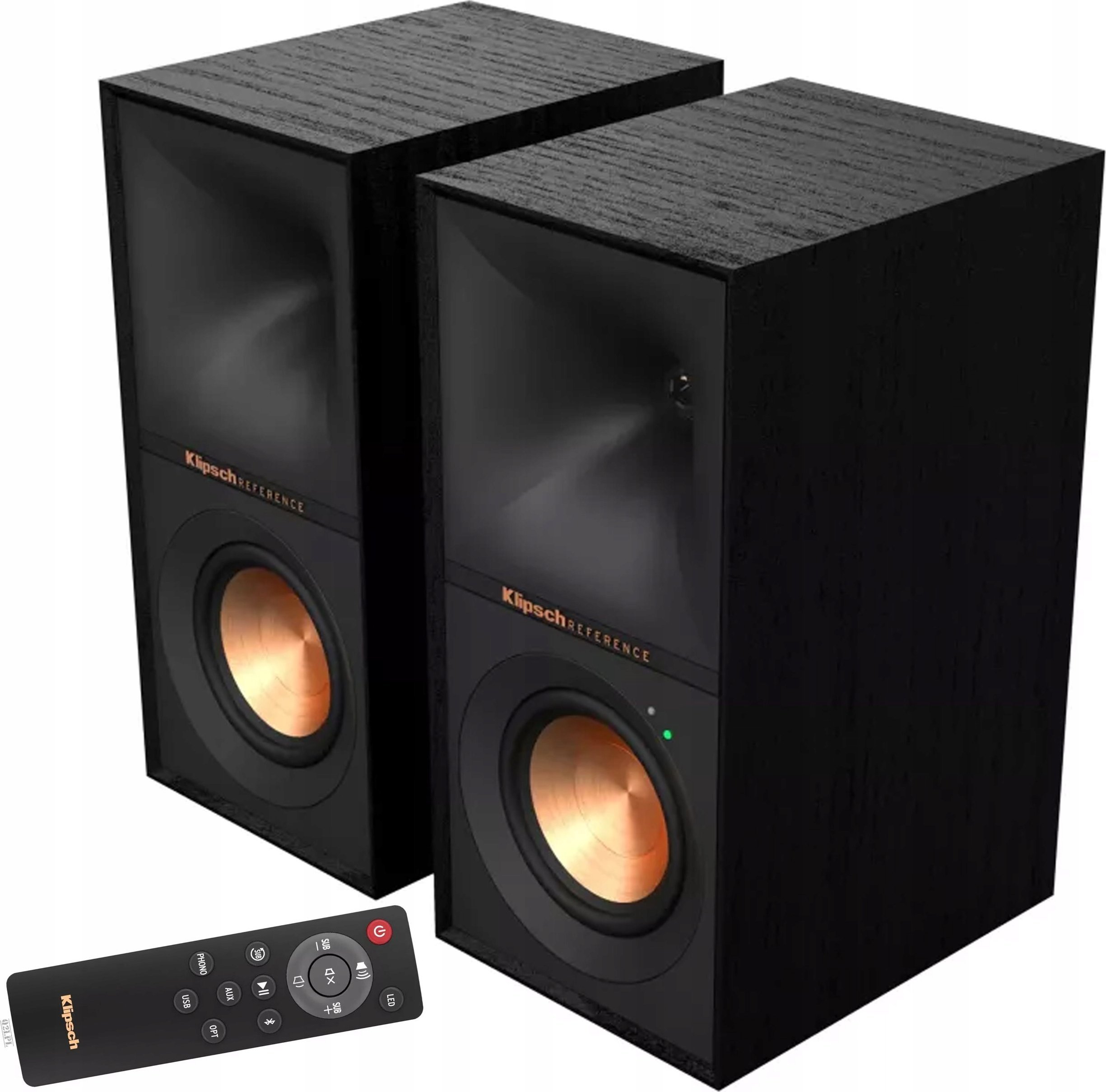 Bokse aktive Klipsch R-40PM, Bluetooth, të zeza