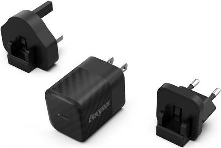 Karikues rrjeti Energizer Ultimate, GaN 20W PD, USB C, i zi