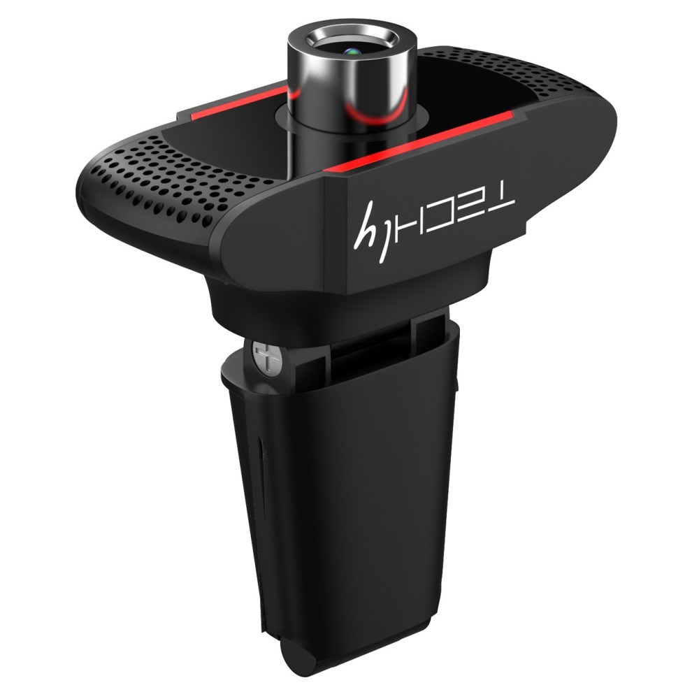Webkamera Techly I-WEBCAM-60T, Full HD 1080p, USB 2.0, e zezë