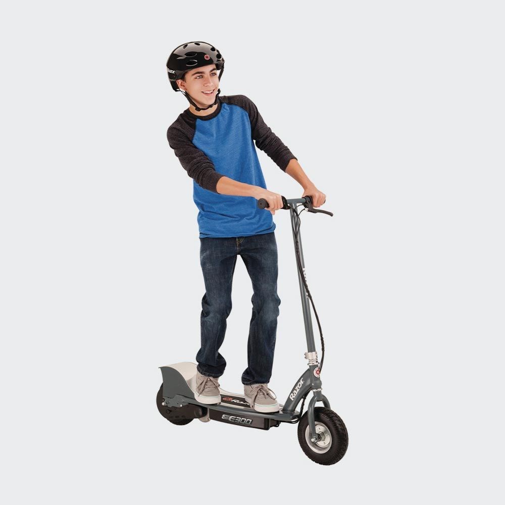 Trotinet elektrik Razor E300, 24V 250W, goma 9", gri mat