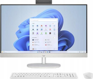 Kompjuter All in One HP 27-cr0222nw, 27", Ryzen 7, 16GB RAM, 512GB SSD, i bardhë