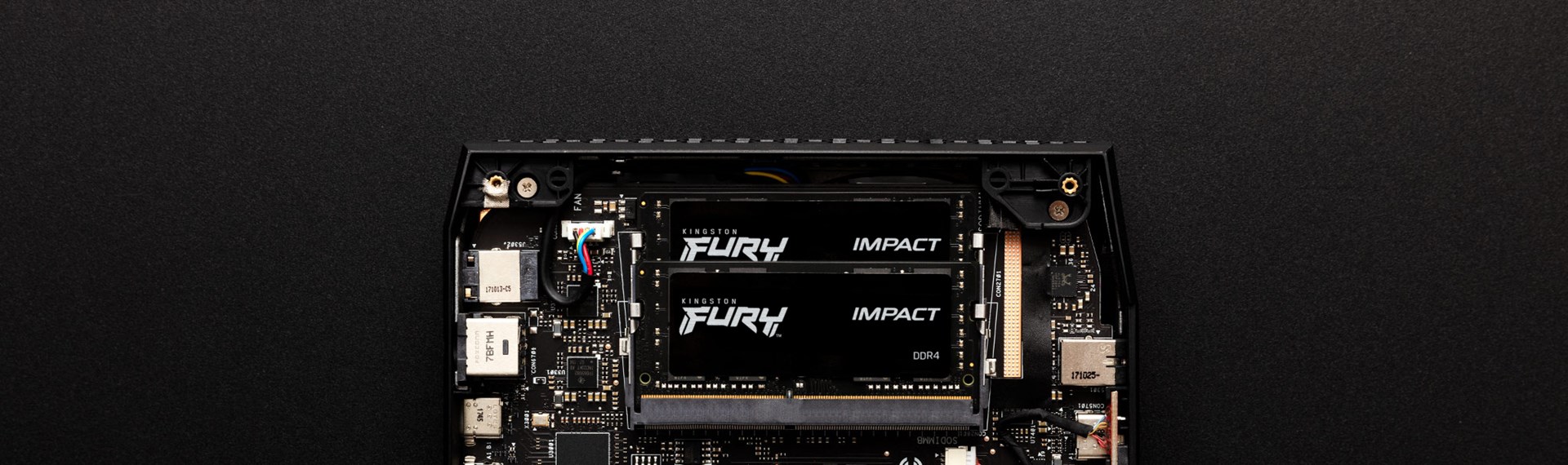 Memorie RAM Kingston FURY Impact, 32GB, DDR4, 3200 MHz, e zezë