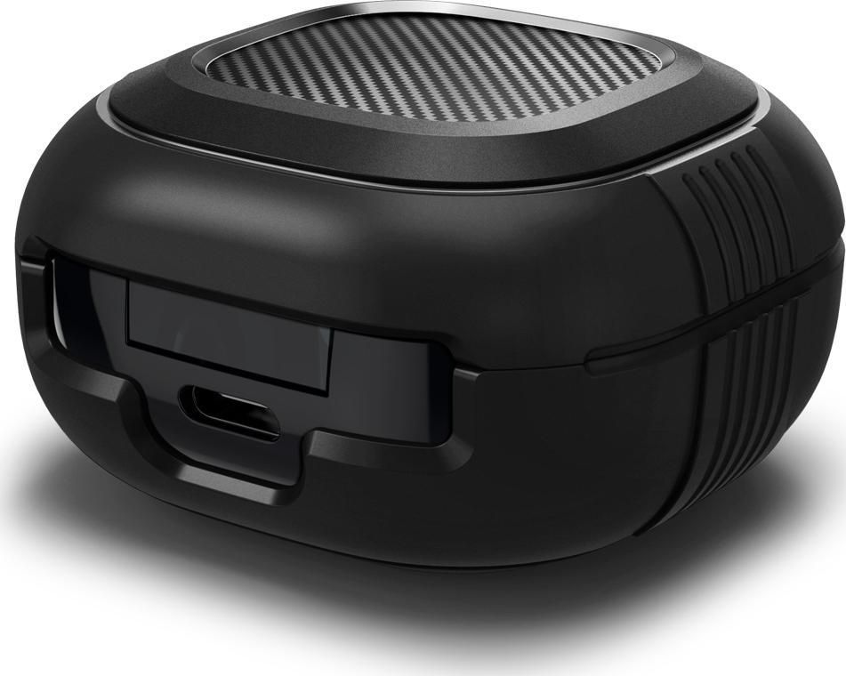 Kuti Spigen Rugged Armor për SAMSUNG GALAXY BUDS, e zezë