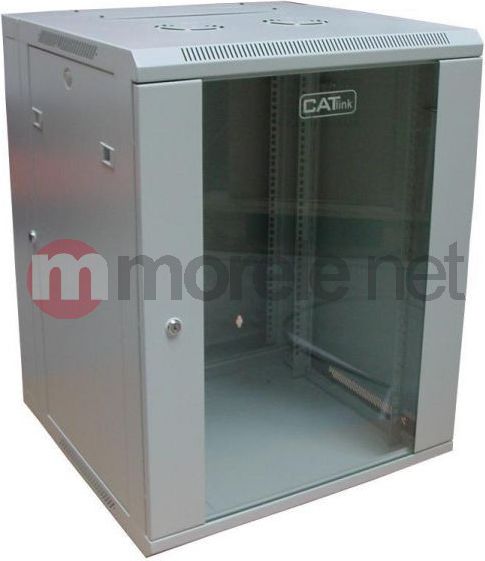 Kabinet rrjeti CATlink CL-WD19 12U/600, montim në mur, 600x600 mm, gri