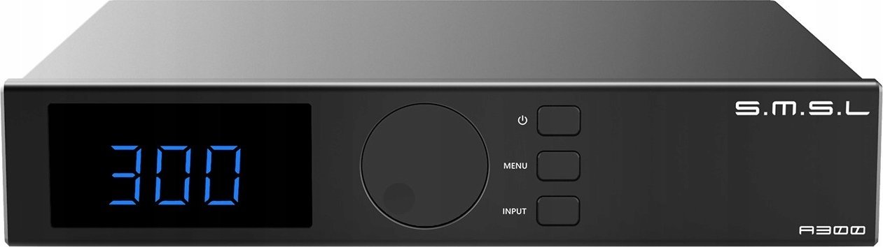Përforcues audio SMSL A300, Bluetooth 5.0, dalje për subwoofer, i argjendtë