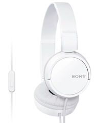 Kufje Sony MDR-ZX110AP, Headband, të bardha