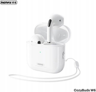 Kufje wireless Remax CozyBuds W6, Bluetooth 5.3, True Wireless, të bardha