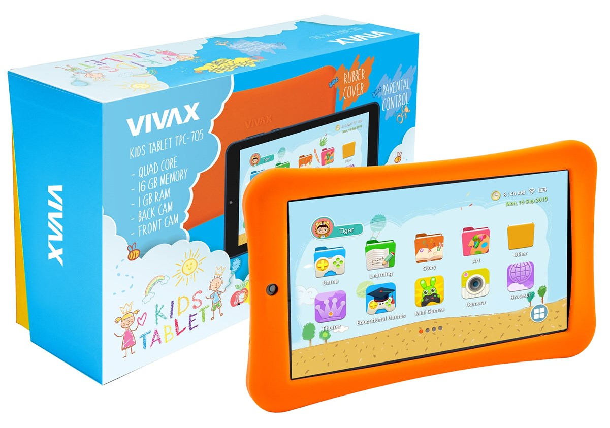 Tablet Vivax TPC-705 kids, 7", 1/16GB