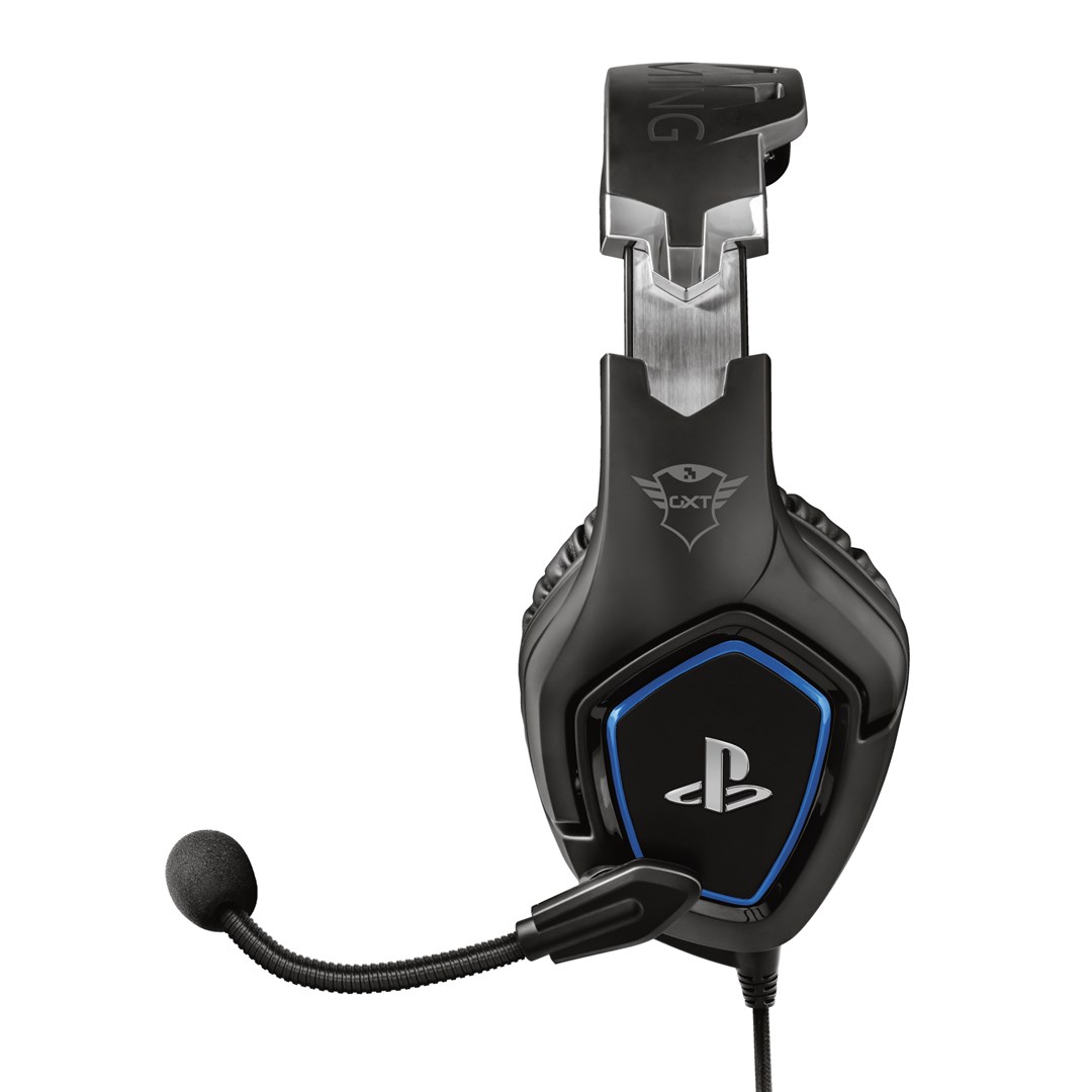 Kufje Trust GXT 488 Forze PS4, 1.2 m, me kabllo, të zeza