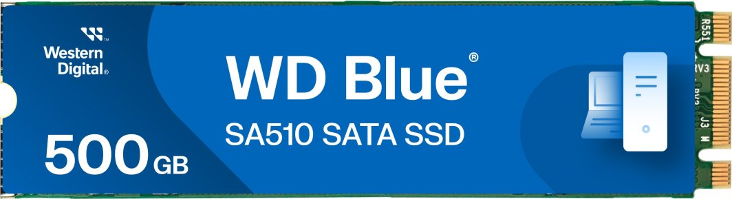 Disk SSD WD Blue SA510, 500GB, M.2 2280 SATA III
