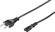 Kabllo rryme Goobay euro 2 pin, 1.8m, i zi