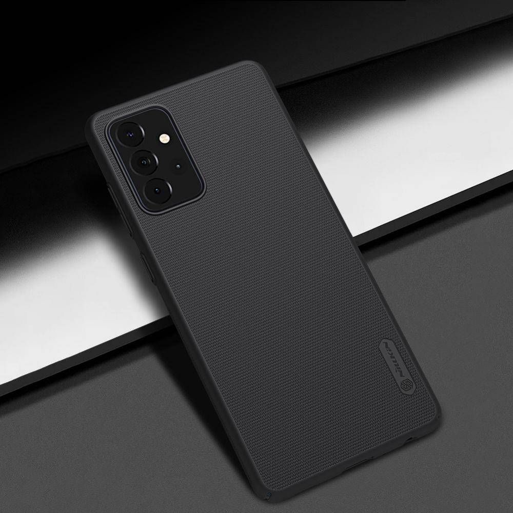 Mbështjellëse Etui Nillkin Frosted për Samsung Galaxy A72 5G / 4G, universale, e zezë