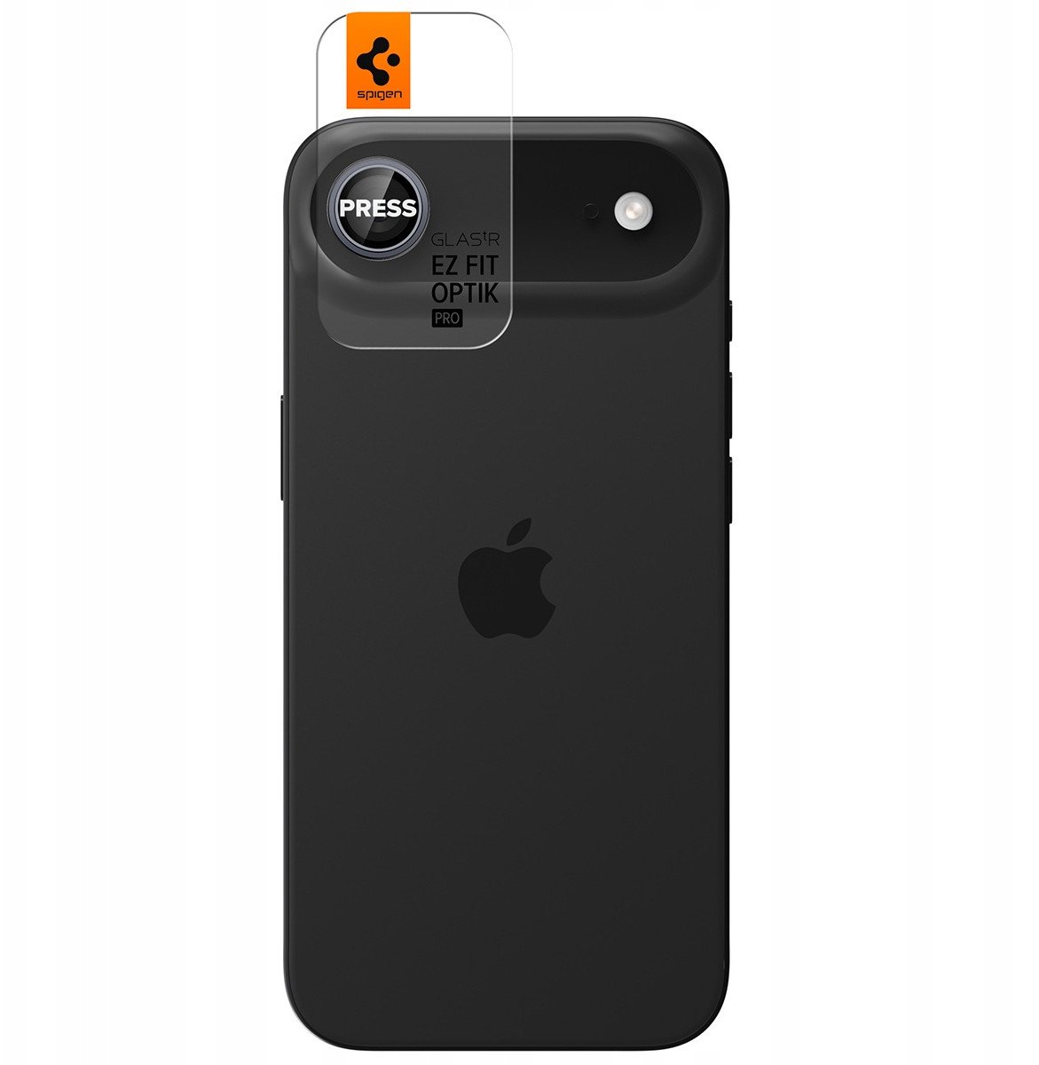 Mbrojtës xhami kamerë Spigen Glas tR EZ Fit Optik Pro, për iPhone, 2 copë, gri