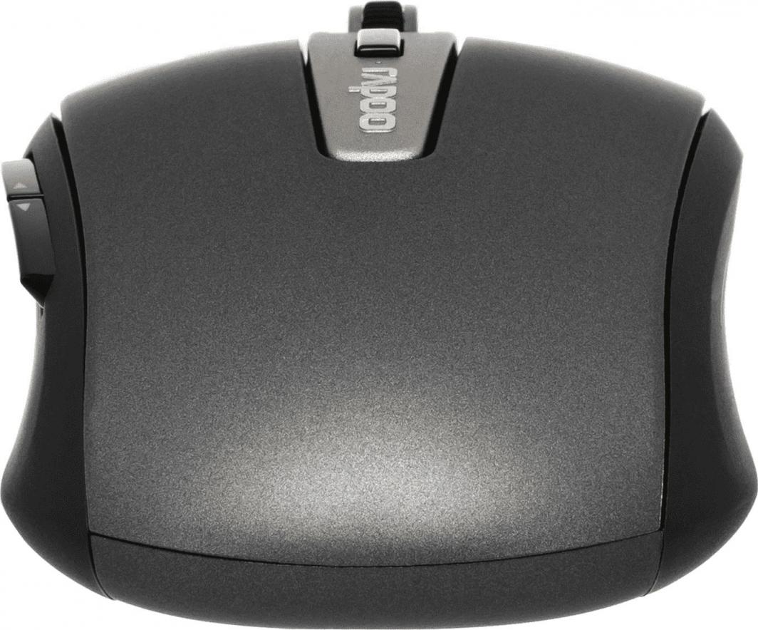 Maus wireless Rapoo MT350, Bluetooth RF, 1600 DPI, gri