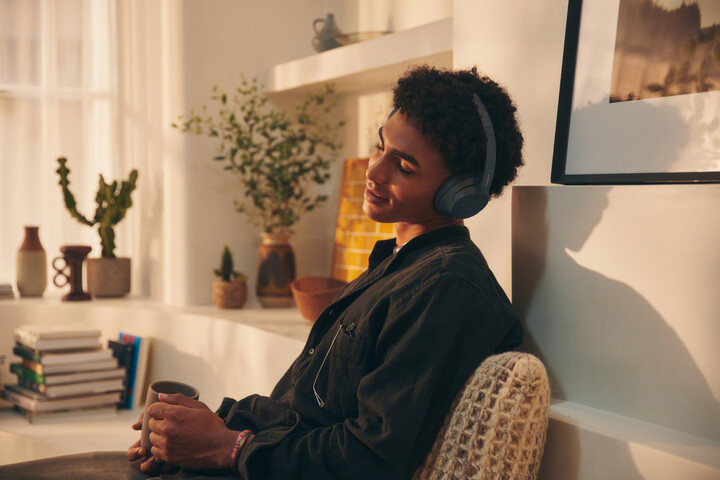 Kufje Sony WH-CH720N, të kaltërta