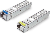 Modul SFP PLANET MGB-2GTLB20, fibër optike, 20km, LC, argjendtë