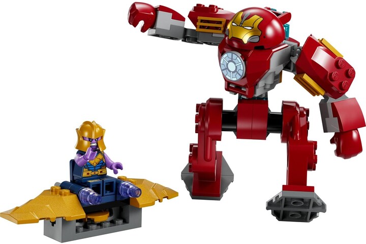 Set LEGO® Marvel 76263 Iron Man Hulkbuster Vs. Thanos, 66 pjesë
