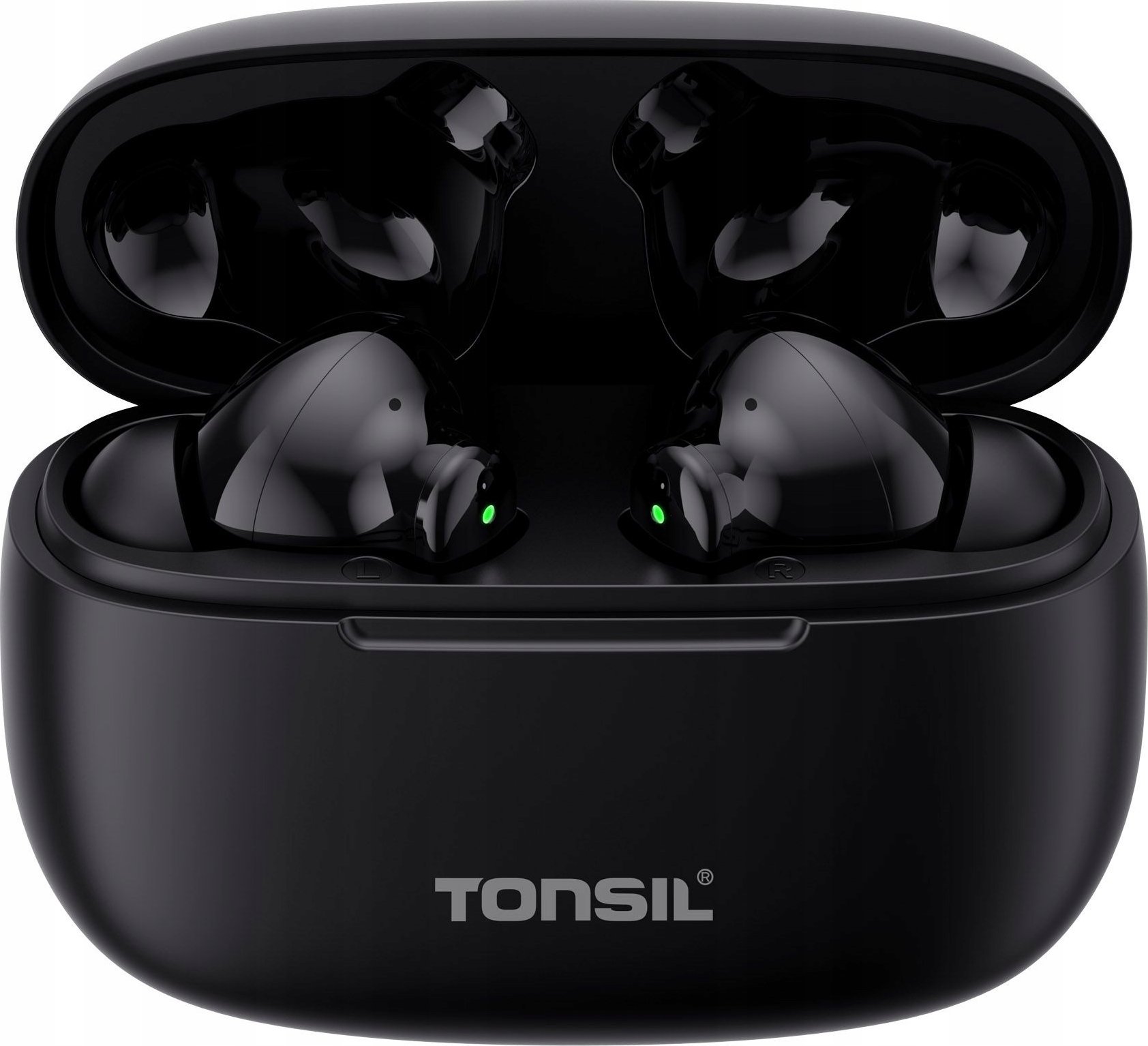 Безжични слушалки Тонсил T50BT, Bluetooth 5.3, IPX5, црни