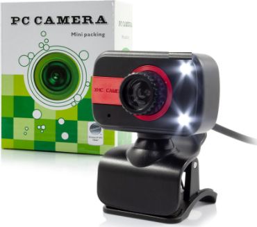 Kamerë interneti A5X, 480P, rrotullim 360°, e kuqe