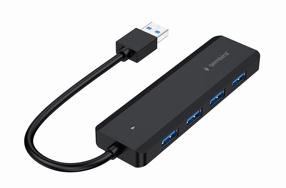 USB Hub Gembird UHB-U3P4P-02, 4 porta, USB 3.2, i zi