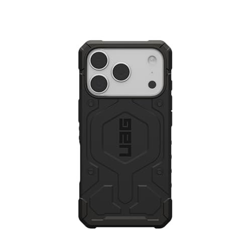 Mbulesë telefoni UAG Pathfinder për iPhone 17 Pro, MagSafe, mbrojtje ushtarake, e zezë