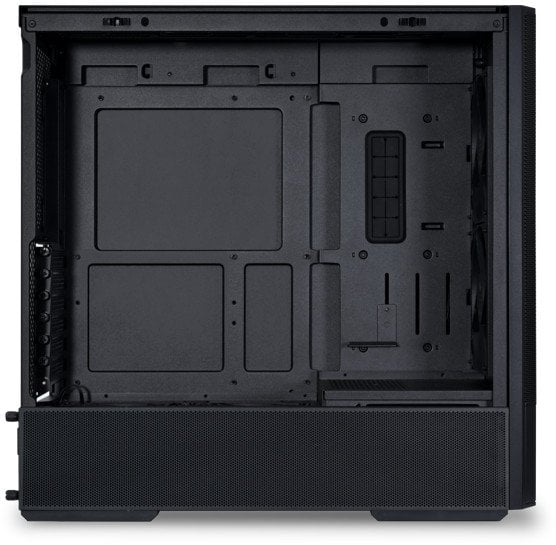 Kabinet kompjuterik Lian Li LANCOOL 207 Digital, Mid Tower, xham i kalitur, i zi