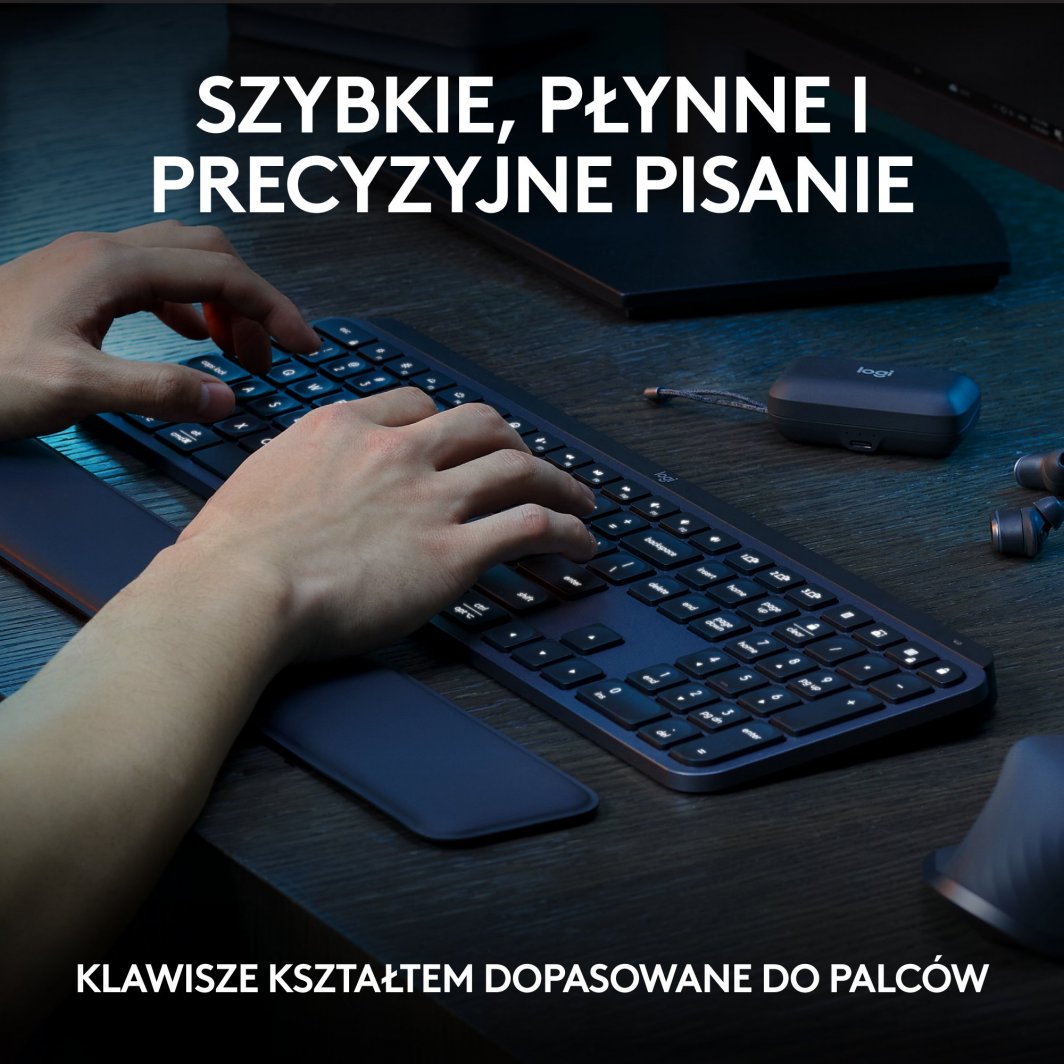 Set tastierë dhe maus Logitech MX Keys S Combo Graphite