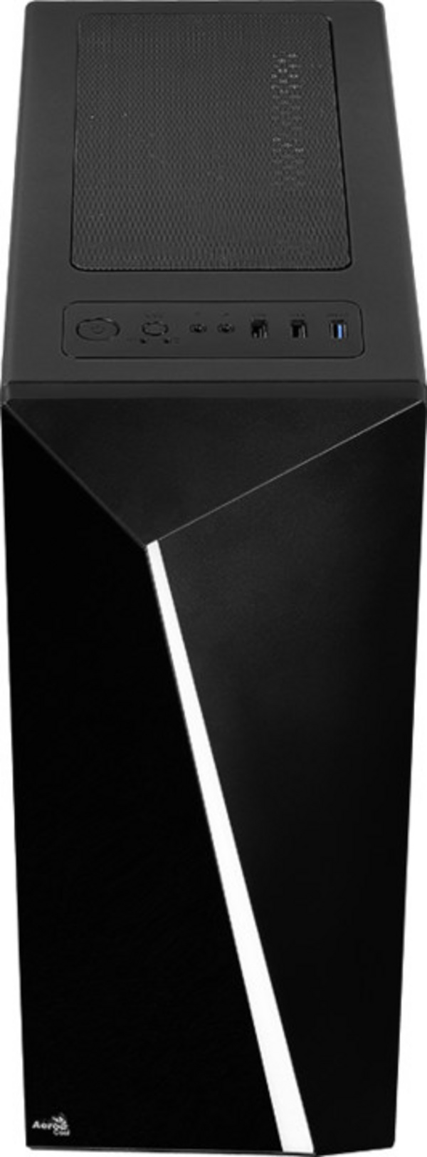 Kasë kompjuterike Aerocool Shard RGB Midi-Tower, e zezë