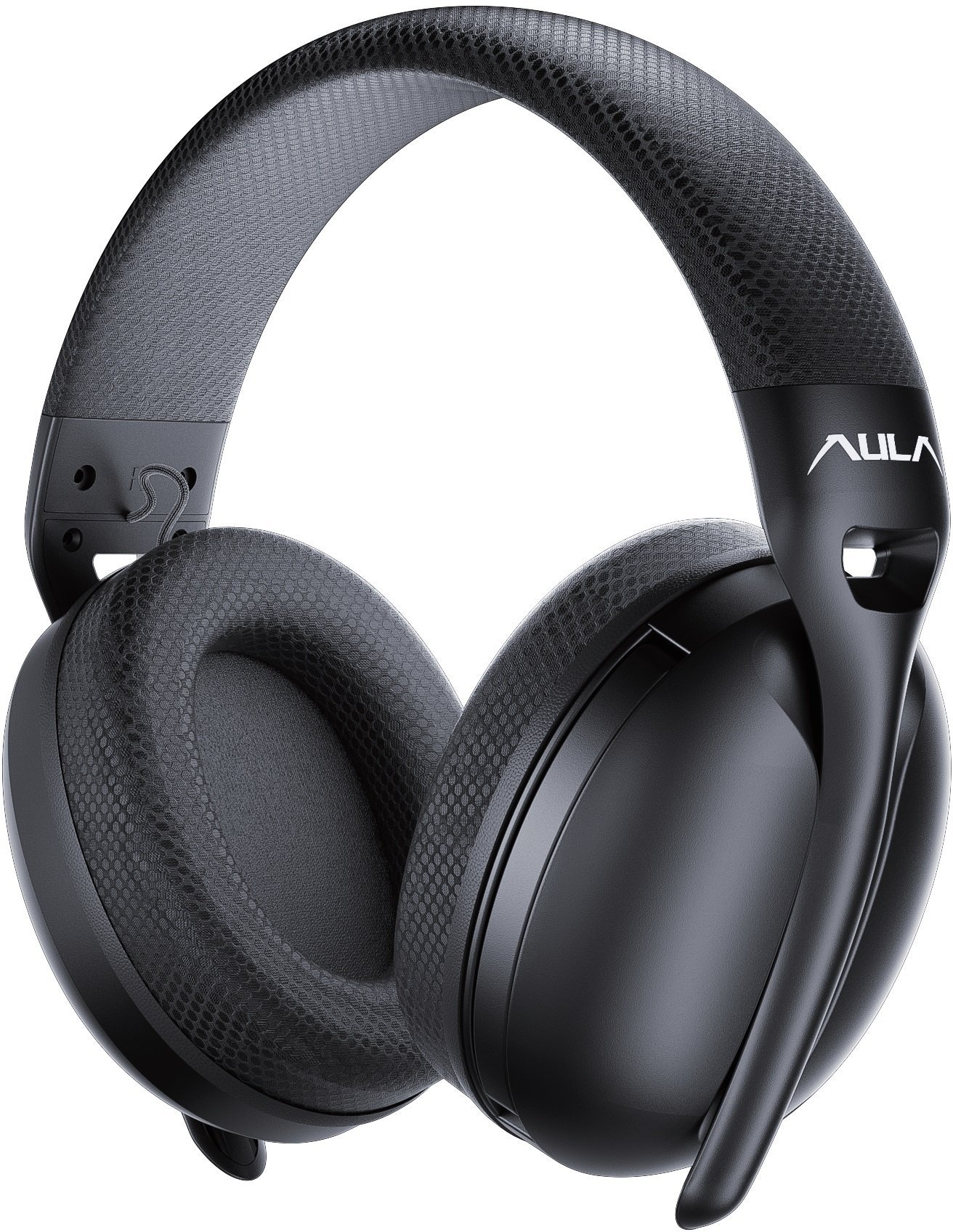 Kufje gaming pa tel AULA Mountain S6, 2.4GHz Bluetooth, me mikrofon, ngjyrë bezhë Milk Tea
